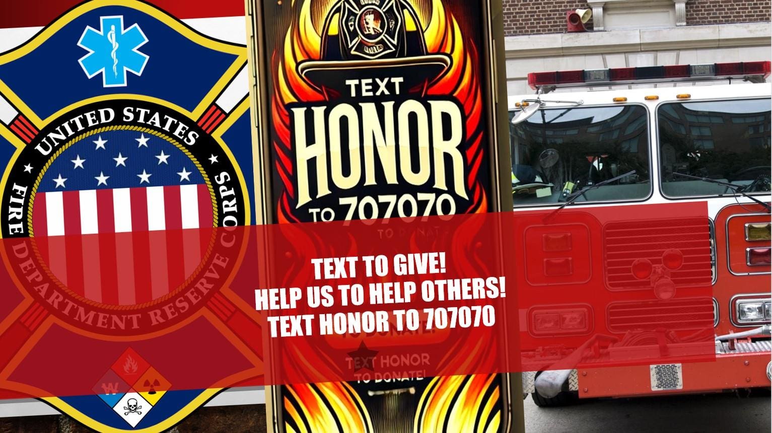 A sign that says text to honor 7 0 7 0