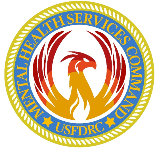 A picture of the official seal for the mental health services commission.