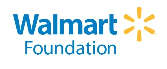 Walmart Foundation logo with yellow spark symbol